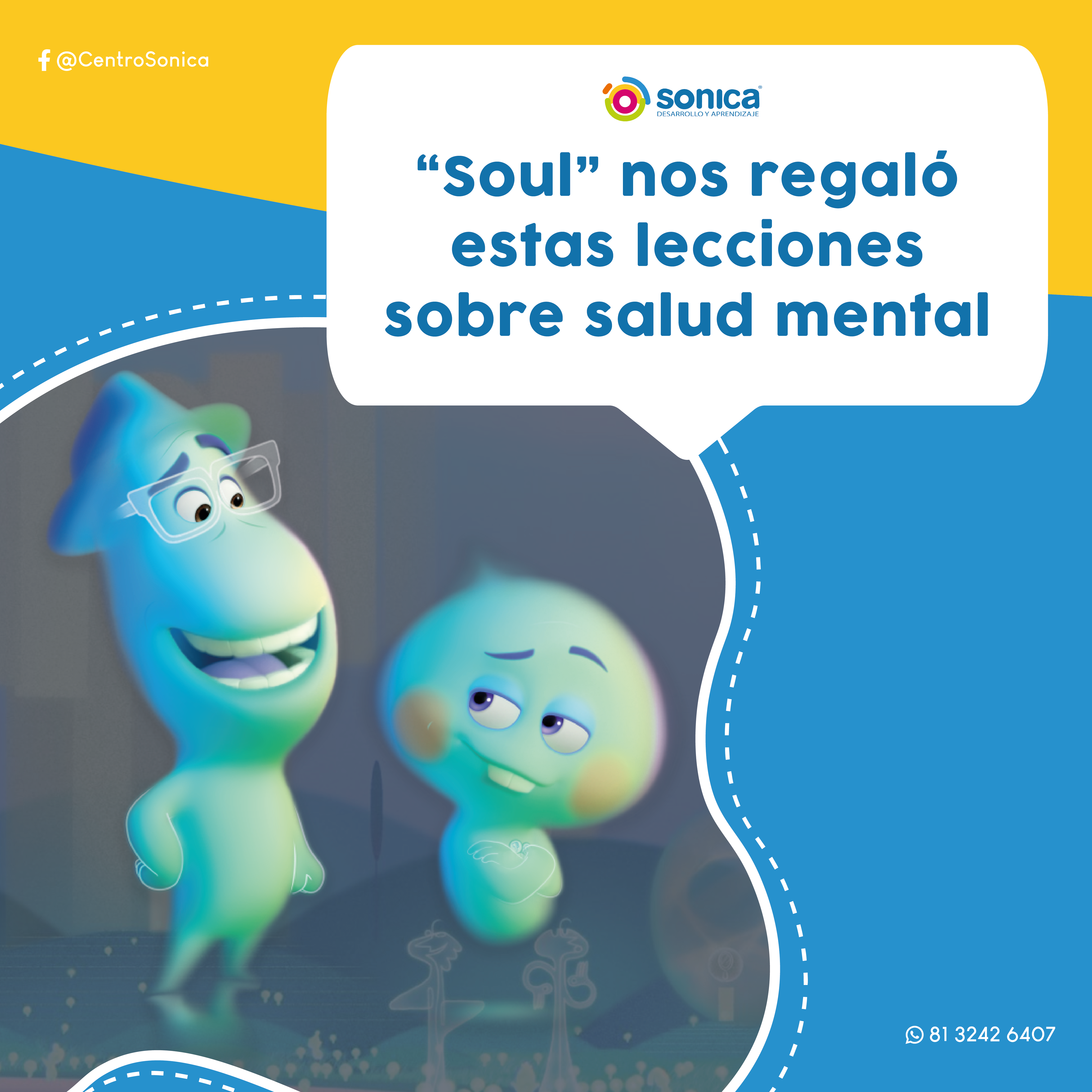 Lecciones de salud mental que nos regaló la película ‘Soul’