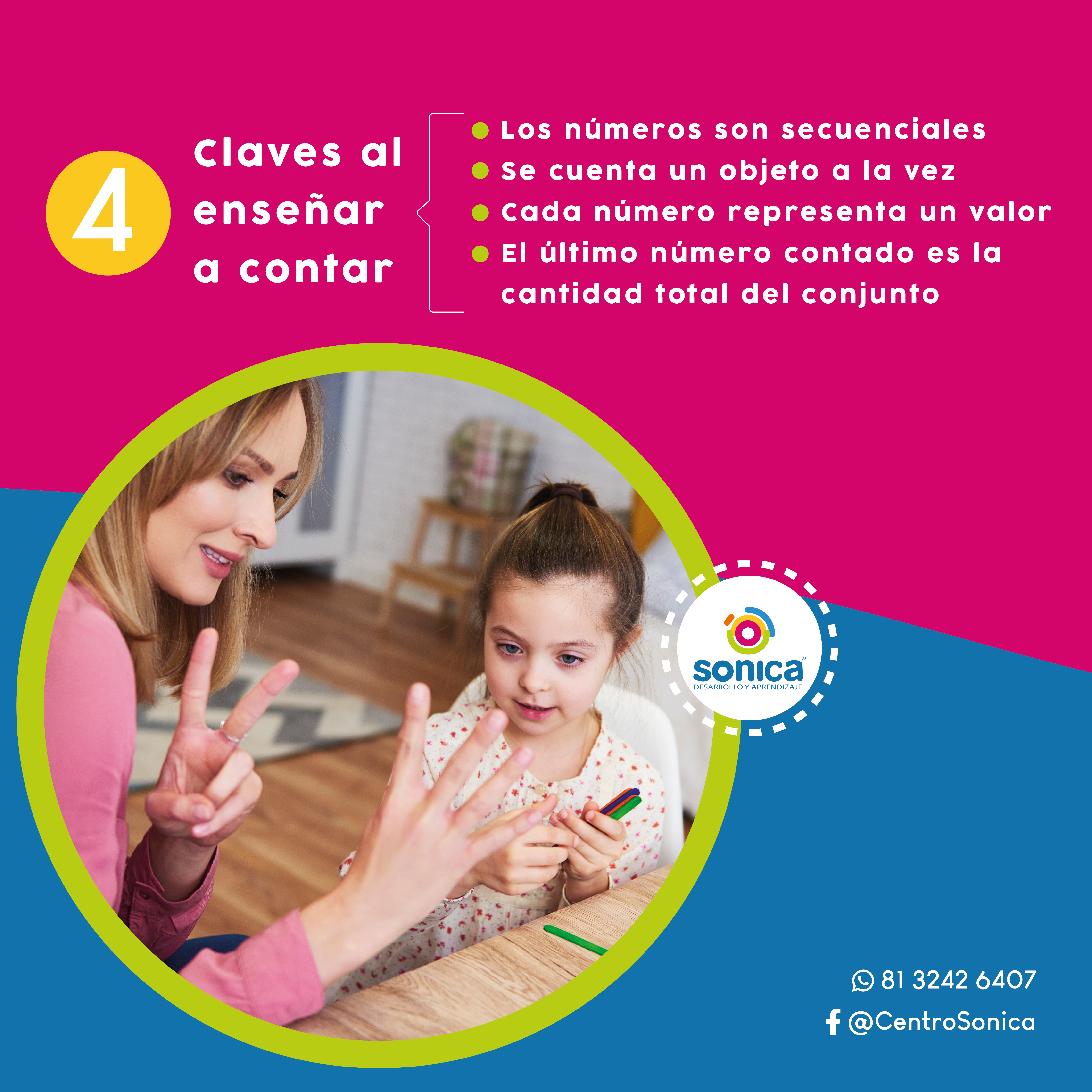 Para aprender a contar,Primero debo: